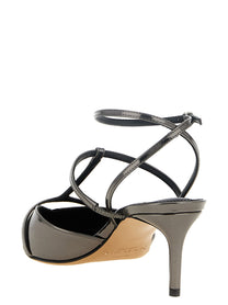 Alexandre Birman Serena Sandals Silver