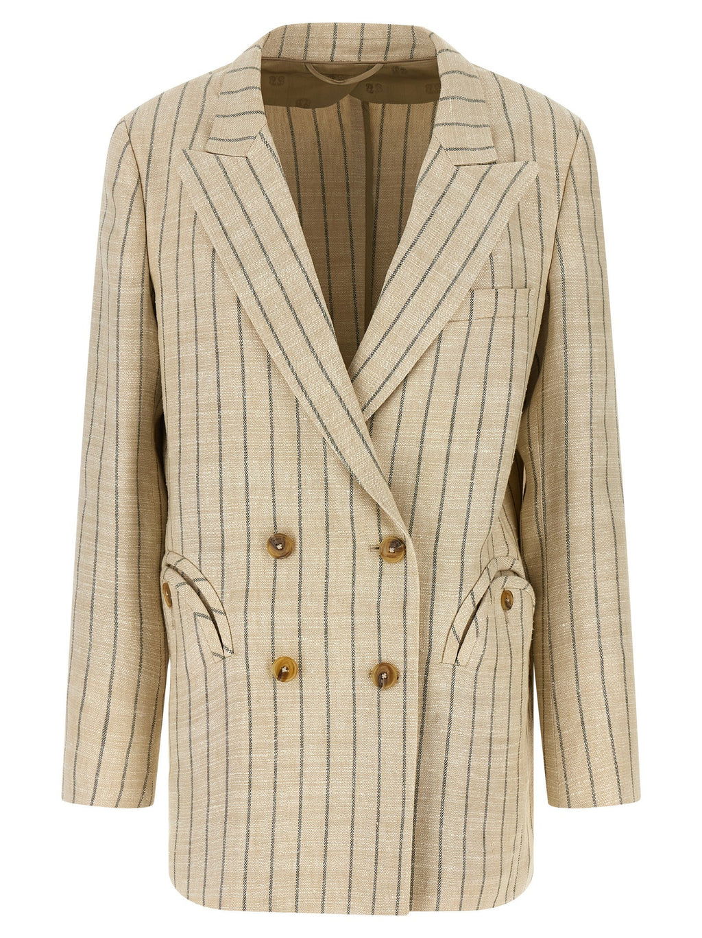 Blazé Milano Serene Everyday Blazer Beige