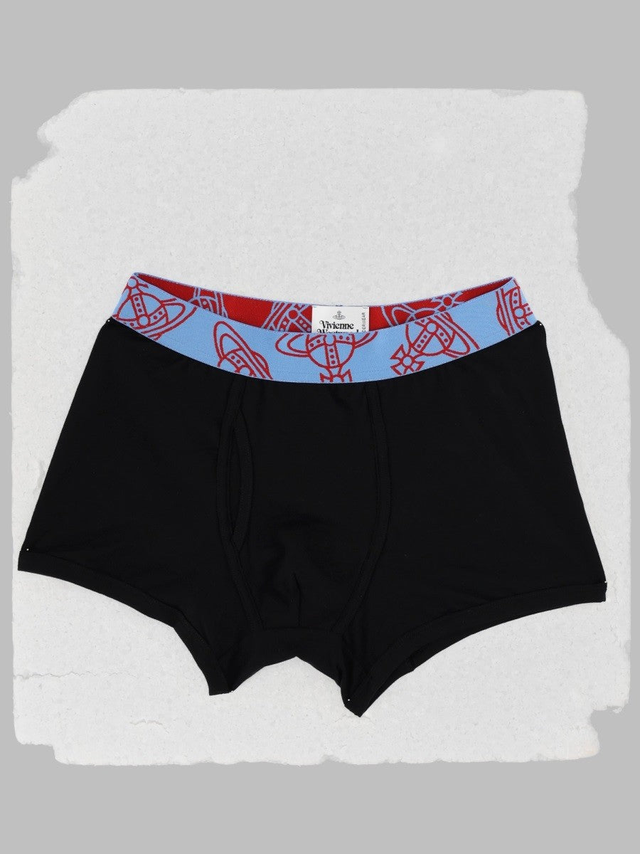 Vivienne Westwood Men's Set DA Due Boxer in Cotone Black