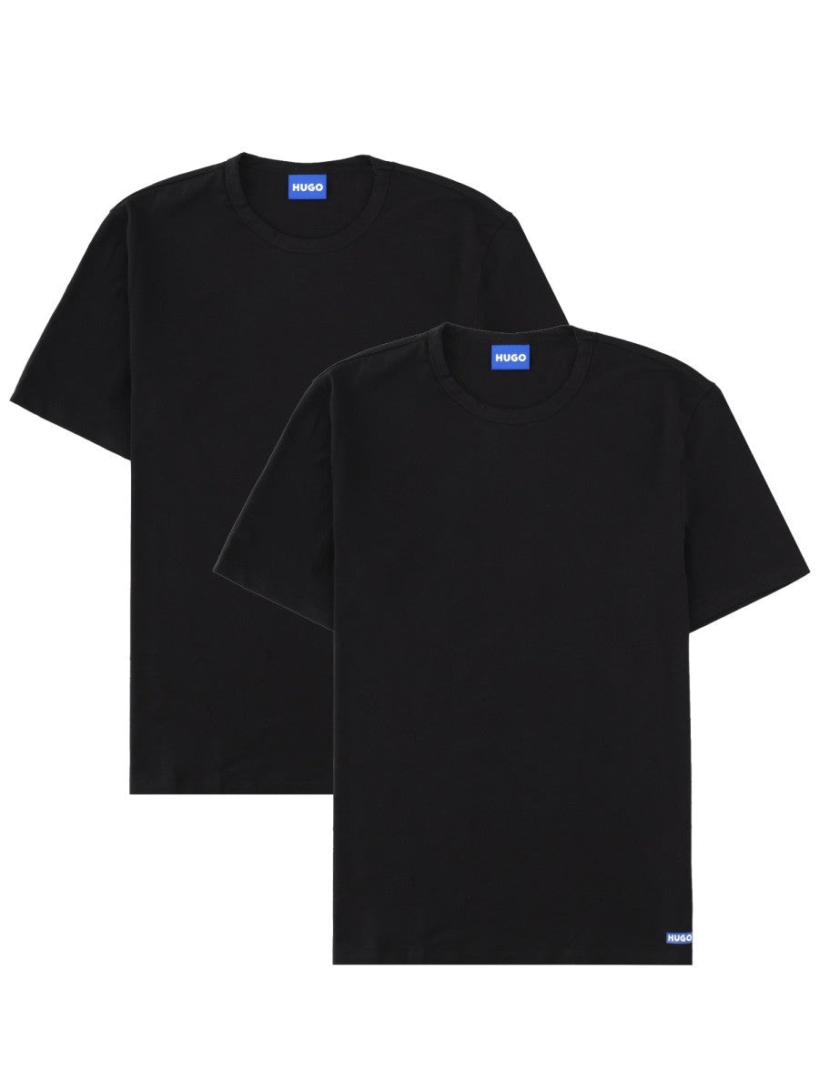 HUGO BOSS Men's Set DA Due Shirt Con Black