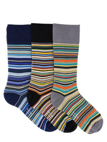 Paul Smith Men's Set DI Tre Calzini Multicolor
