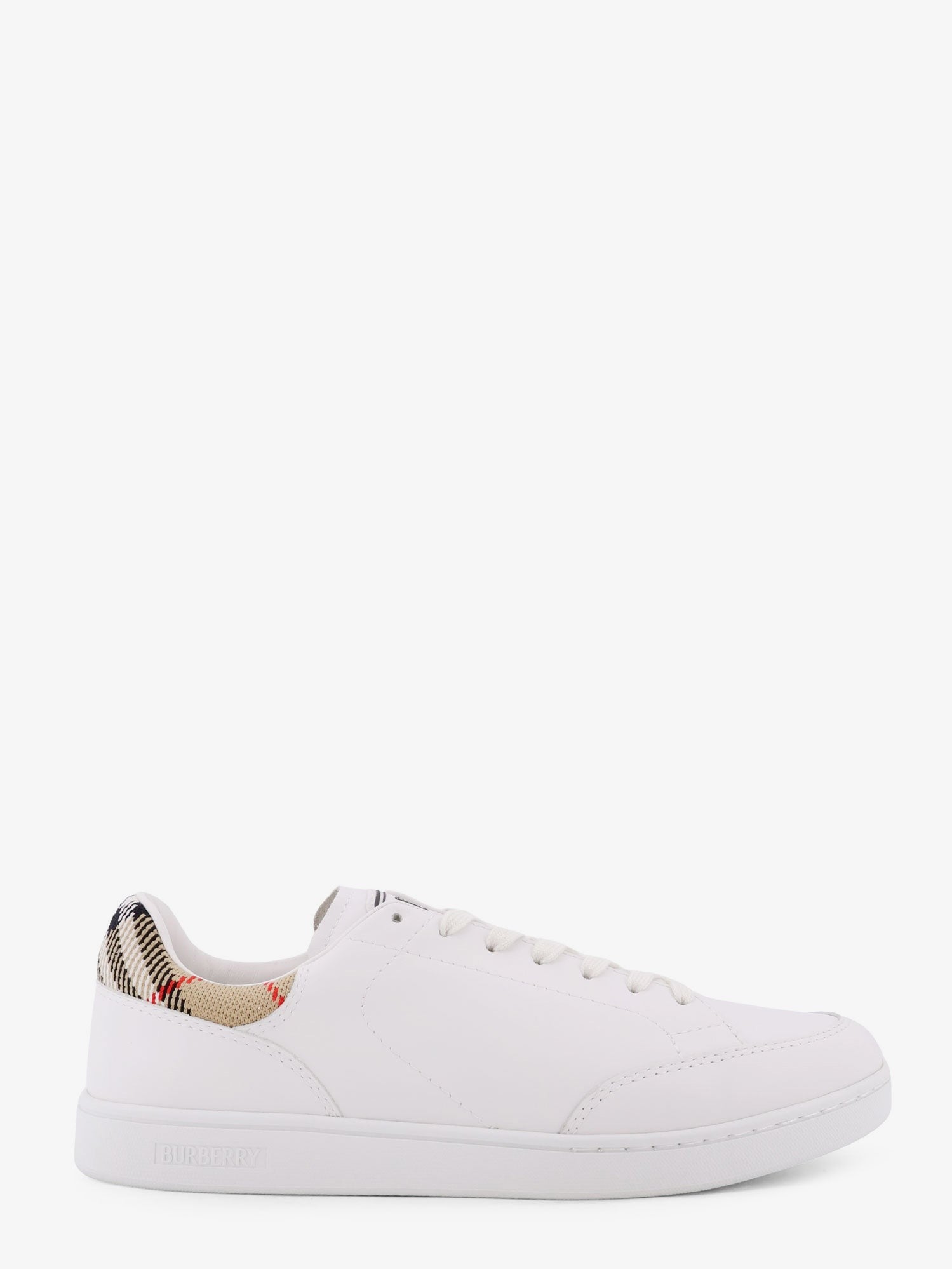 Burberry Men's Set Leather Sneakers White Burberry
