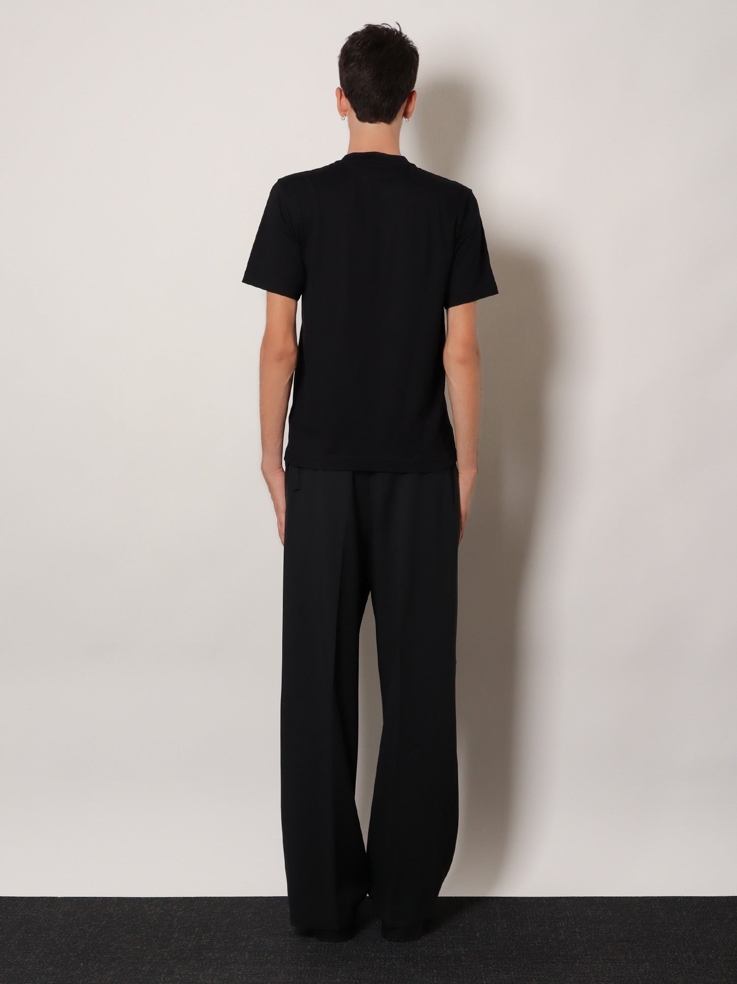 Burberry Men's Seth Organic Cotton Blend Shirt Black