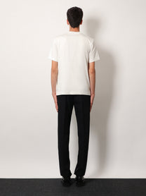 Burberry Men's Seth Organic Cotton Blend Shirt White