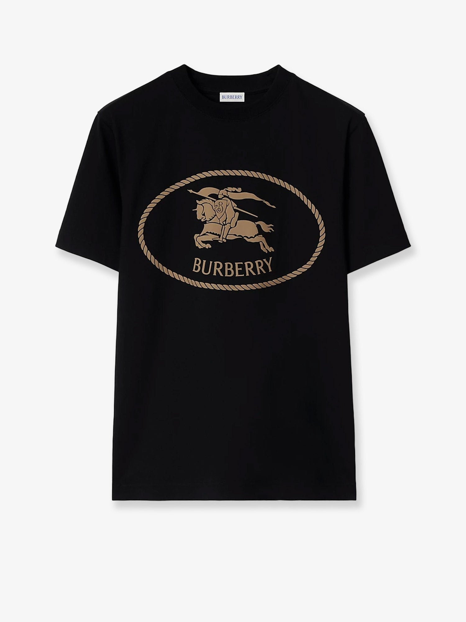 Burberry Men's Seth Organic Cotton Blend Shirt Black