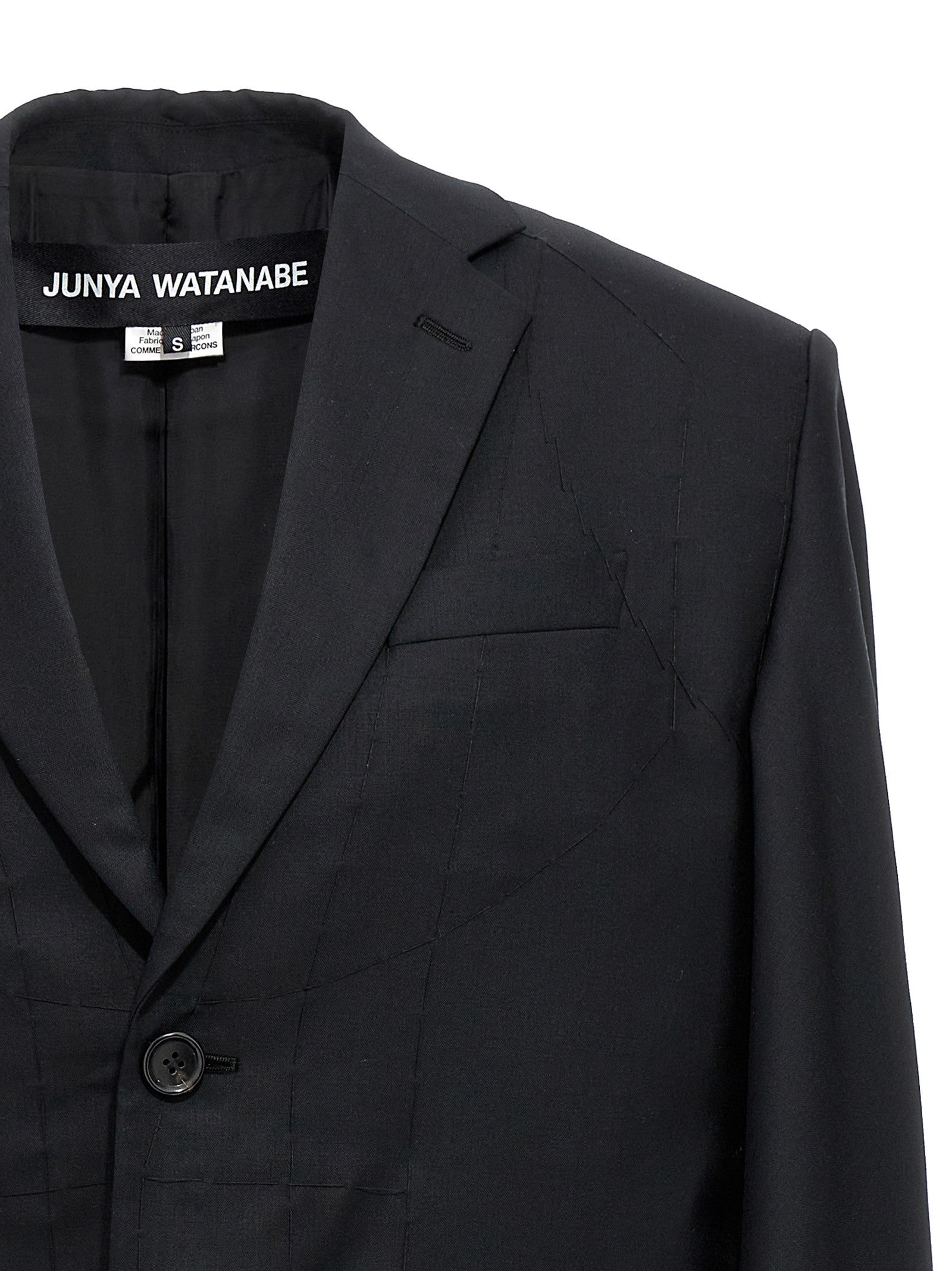 Junya Watanabe Seymo Wool Cape Black