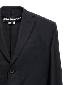 Junya Watanabe Seymo Wool Cape Black