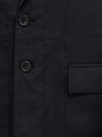 Junya Watanabe Seymo Wool Cape Black