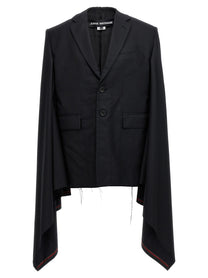 Junya Watanabe Seymo Wool Cape Black