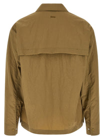 Laminar Shacket Rippled Effect Green