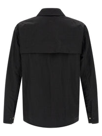 Laminar Shacket Rippled Effect Black