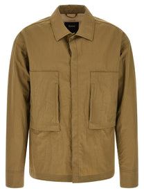 Laminar Shacket Rippled Effect Green