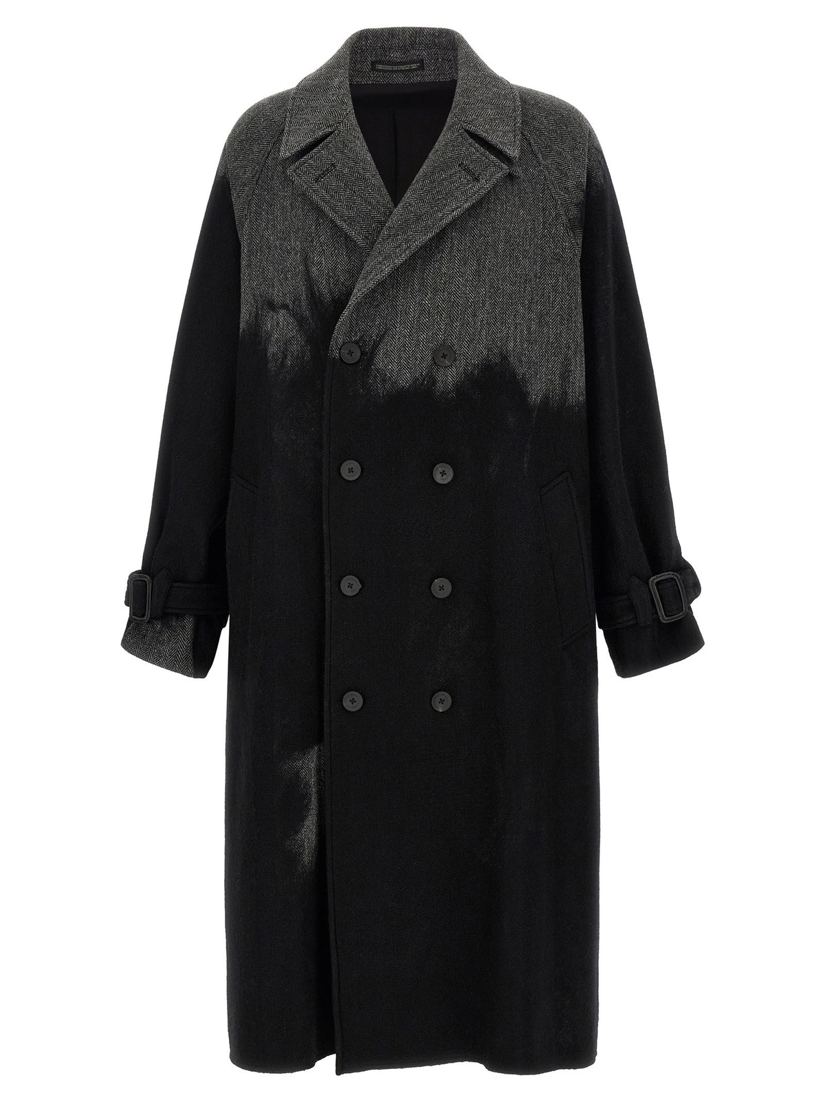 YOHJI YAMAMOTO Shaded Coat Grey