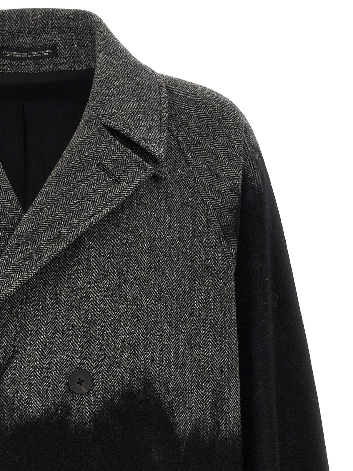 YOHJI YAMAMOTO Shaded Coat Grey