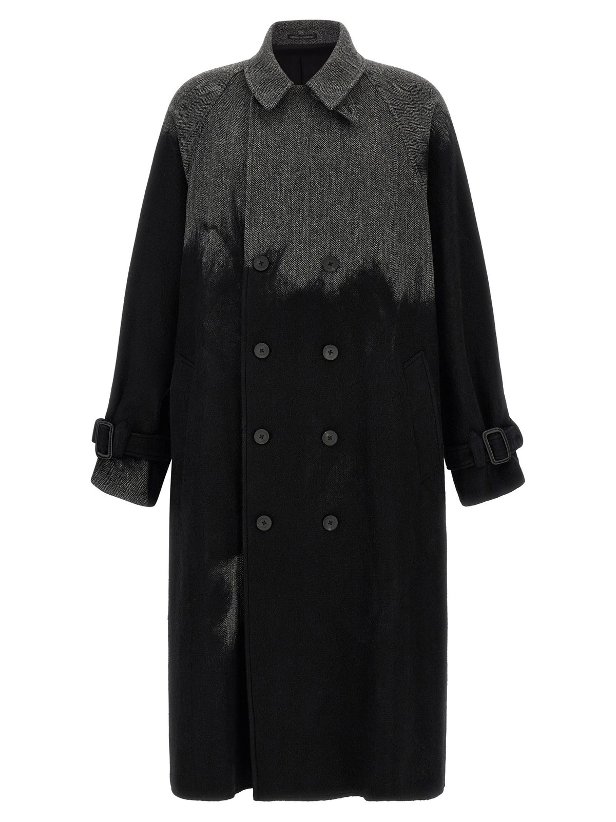YOHJI YAMAMOTO Shaded Coat Grey