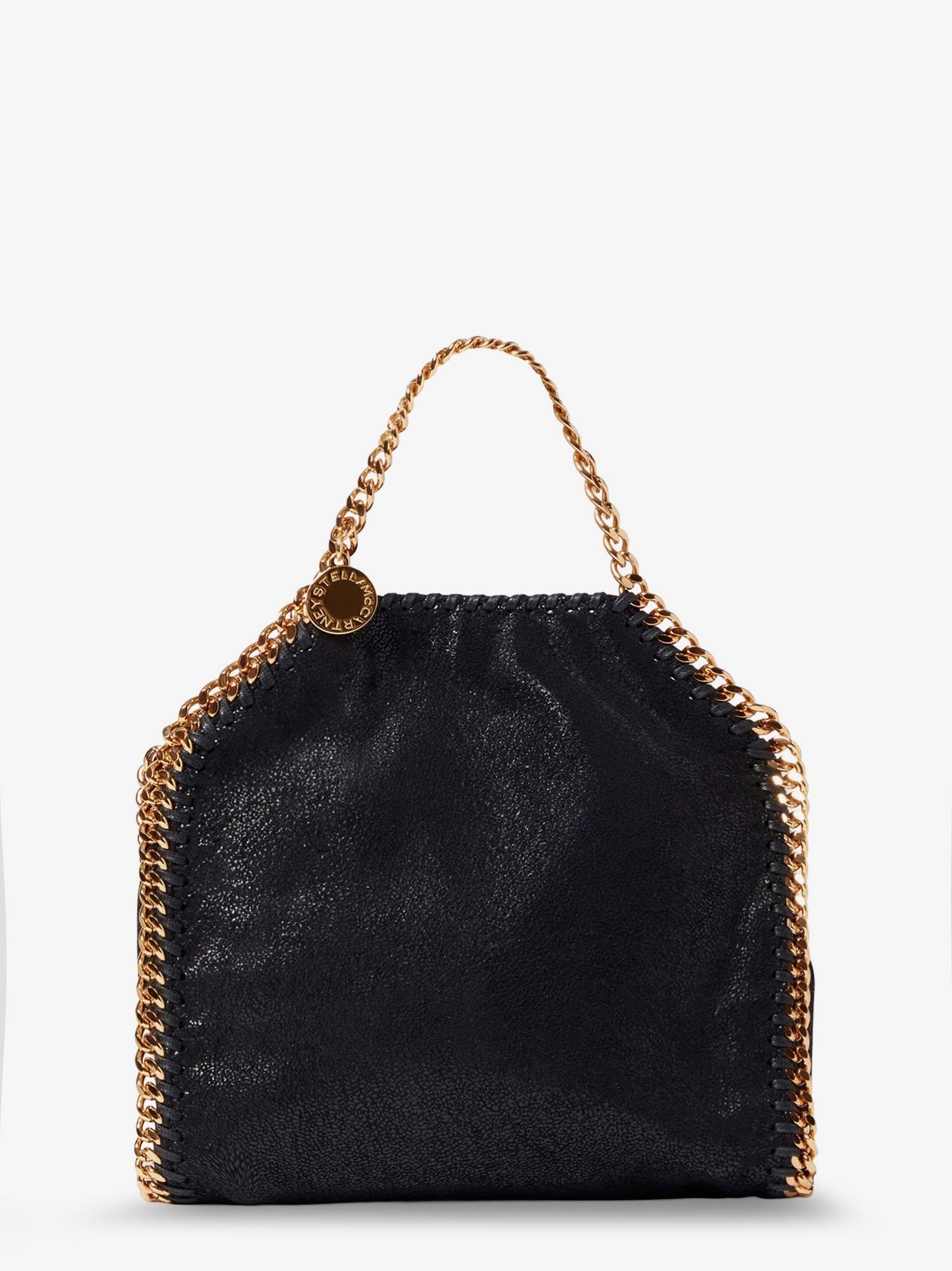 Stella McCartney Women's Shaggy Deer Falabella Tiny Bag Black