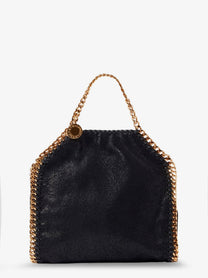 Stella McCartney Women's Shaggy Deer Falabella Tiny Bag Black