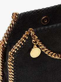 Stella McCartney Women's Shaggy Deer Falabella Tiny Bag Black