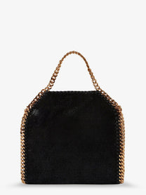 Stella McCartney Women's Shaggy Deer Falabella Tiny Bag Black