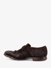 Church's Men's Shanghai Loafers in Vintage Effect Suede Brown
