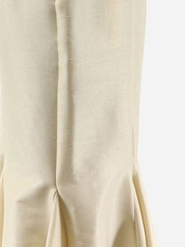 Actualee Women's Shantung Long Skirt White