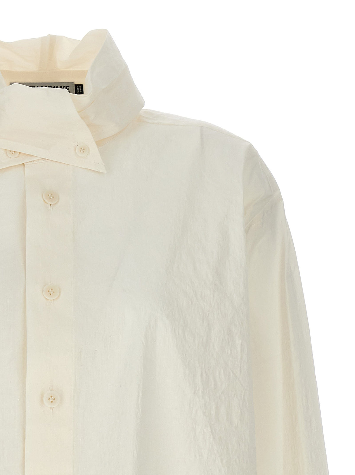 ISSEY MIYAKE Shaped Membrane Shirt White, view 3