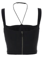 Nensi Dojaka Shaped Top Black, view 2