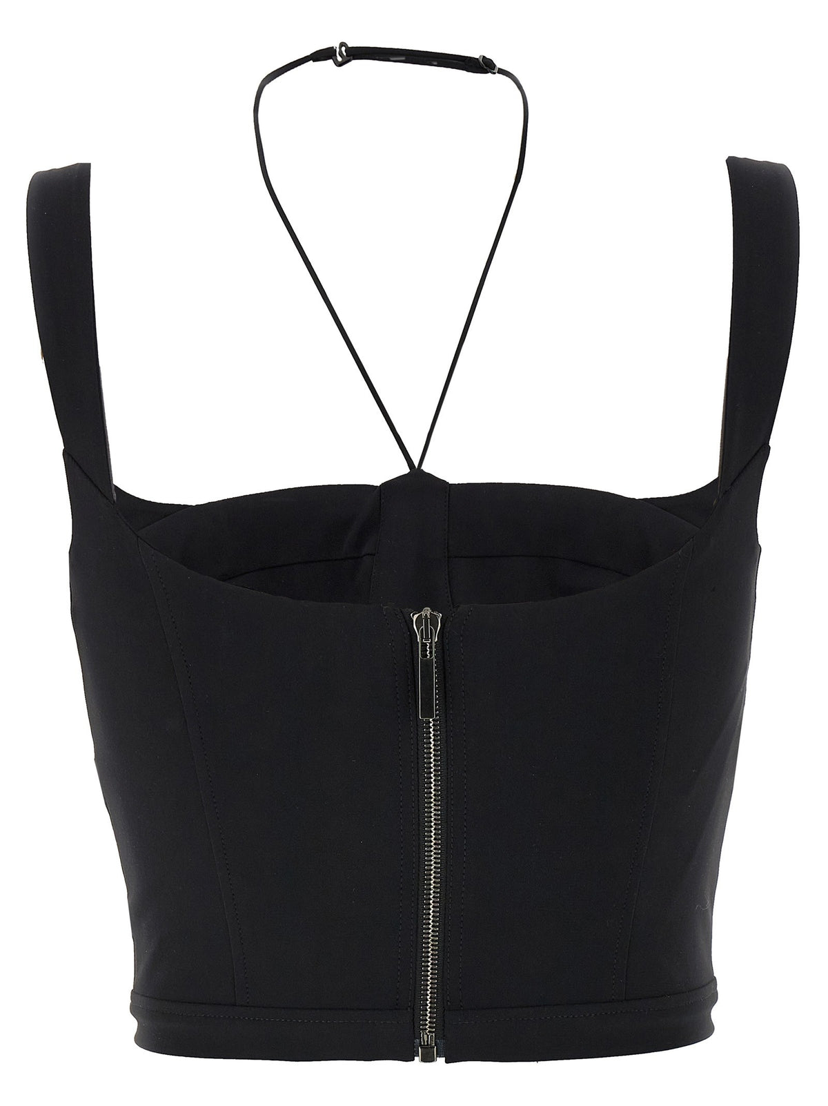 Nensi Dojaka Shaped Top Black, view 2