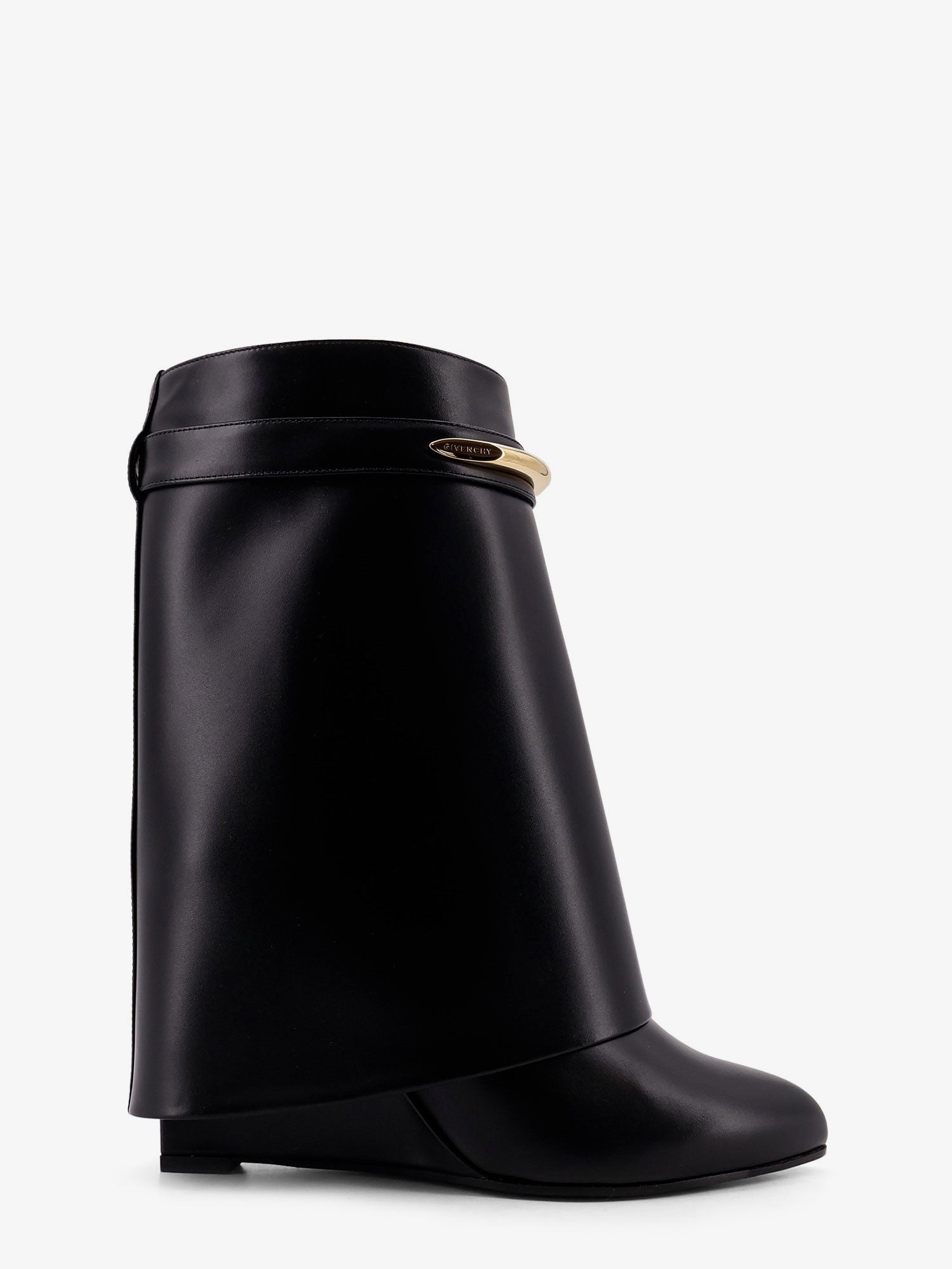 Givenchy Women's Shark Leather Boots Black