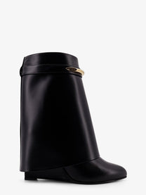 Givenchy Women's Shark Leather Boots Black