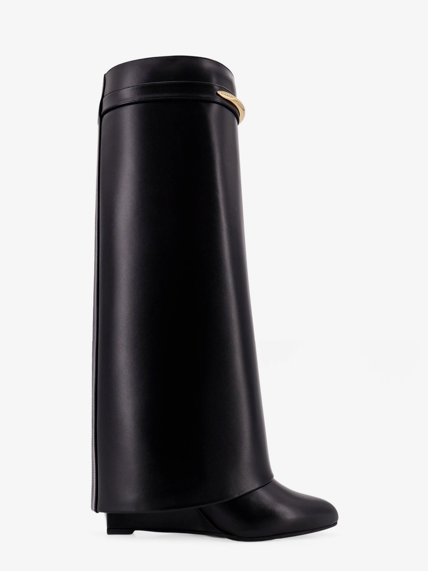 Givenchy Women's Shark Leather Boots Black