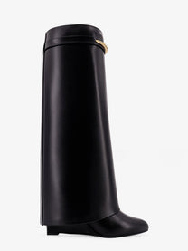 Givenchy Women's Shark Leather Boots Black