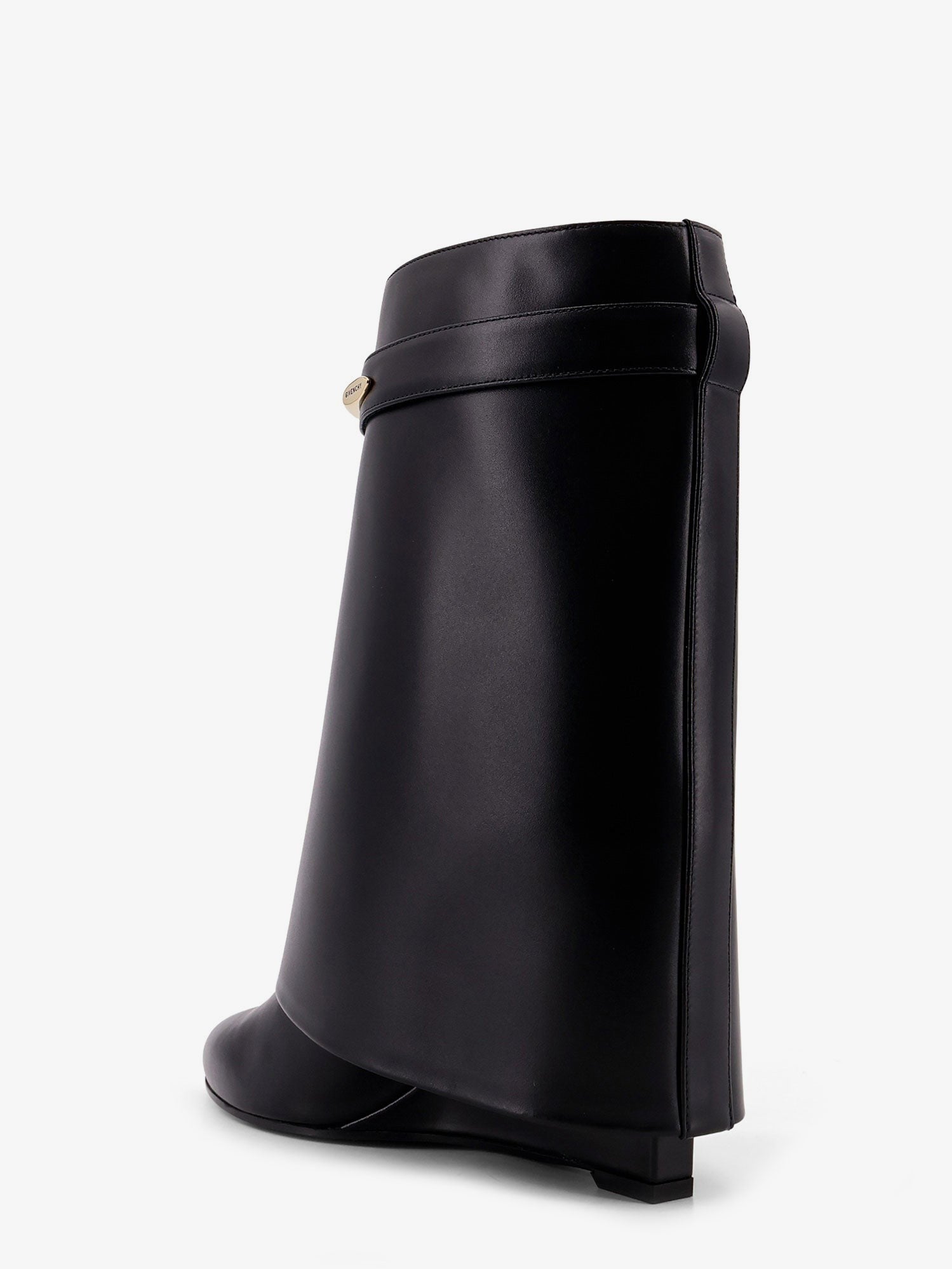 Givenchy Women's Shark Leather Boots Black