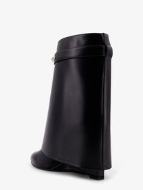 Givenchy Women's Shark Leather Boots Black
