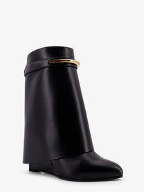Givenchy Women's Shark Leather Boots Black