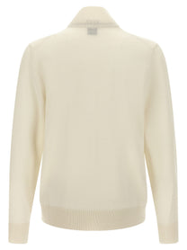 HUGO BOSS Balonso Cardigan White
