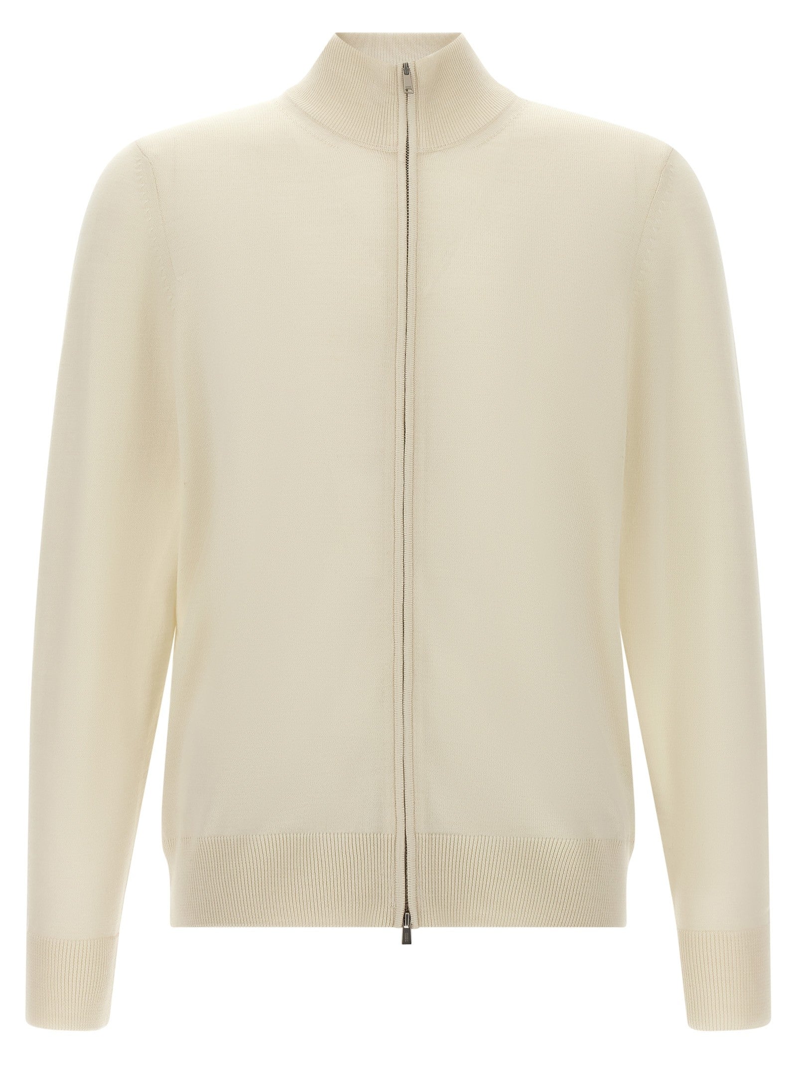 HUGO BOSS Balonso Cardigan White