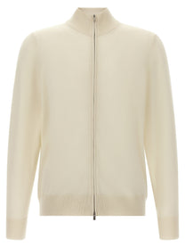 HUGO BOSS Balonso Cardigan White