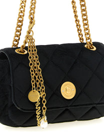 Twin Set Shaved Velvet Shoulder Strap Black