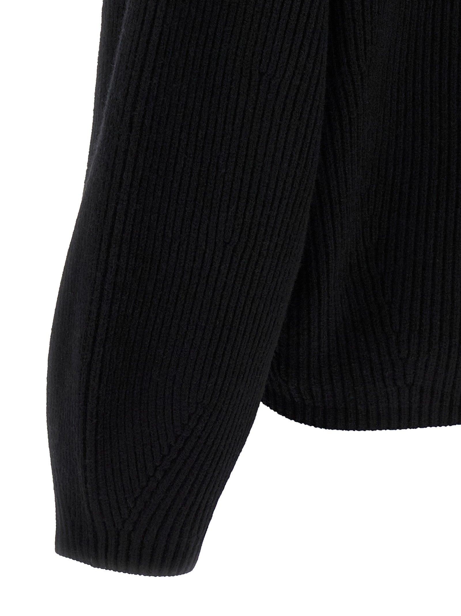 Toteme Shawl Lapel Cardigan Black