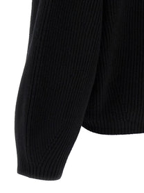 Toteme Shawl Lapel Cardigan Black