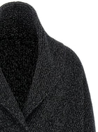 Toteme Women's Double Breasted Wool Cardigan Black