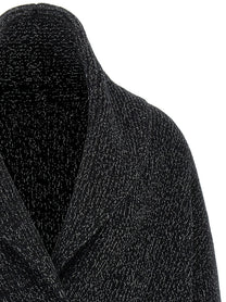 Toteme Women's Double Breasted Wool Cardigan Black