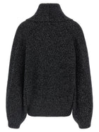 Toteme Women's Double Breasted Wool Cardigan Black