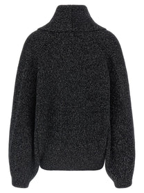 Toteme Women's Double Breasted Wool Cardigan Black