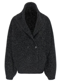Toteme Shawl Neck Cardigan Black