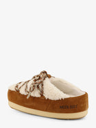 Moon Boot Women's Shearling and Suede Slip White