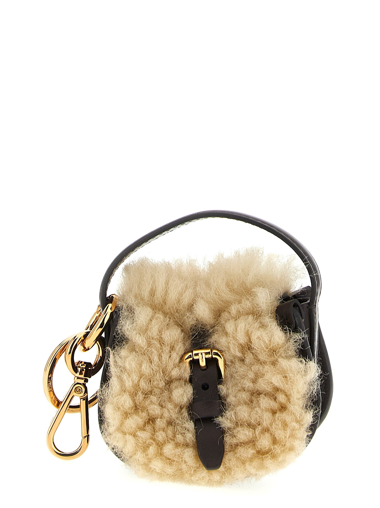 ETRO Shearling Bag Cindolo Gold