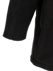 Giorgio Brato Shearling Caban Black