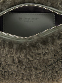 Stella McCartney Shearling Clutch Grey